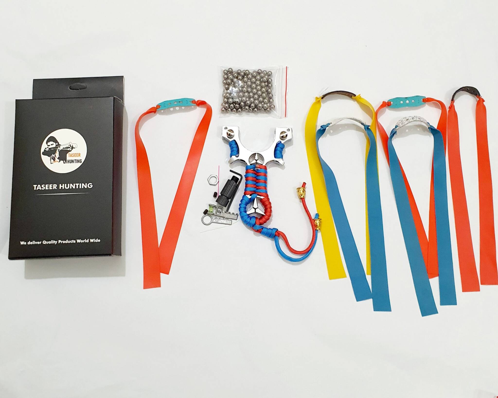 Metal Laser Slingshot Package Taseer Hunting Store