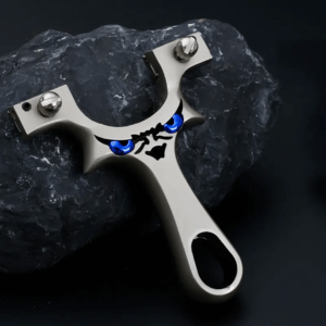 Dragon Eyed Stainless Steel Slingshot