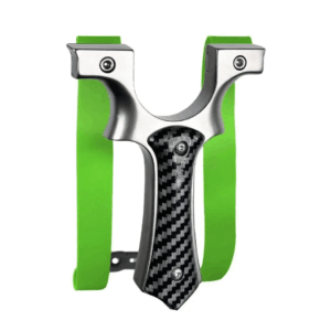 High Quality Stainless Steel Slingshot With Golden Grip