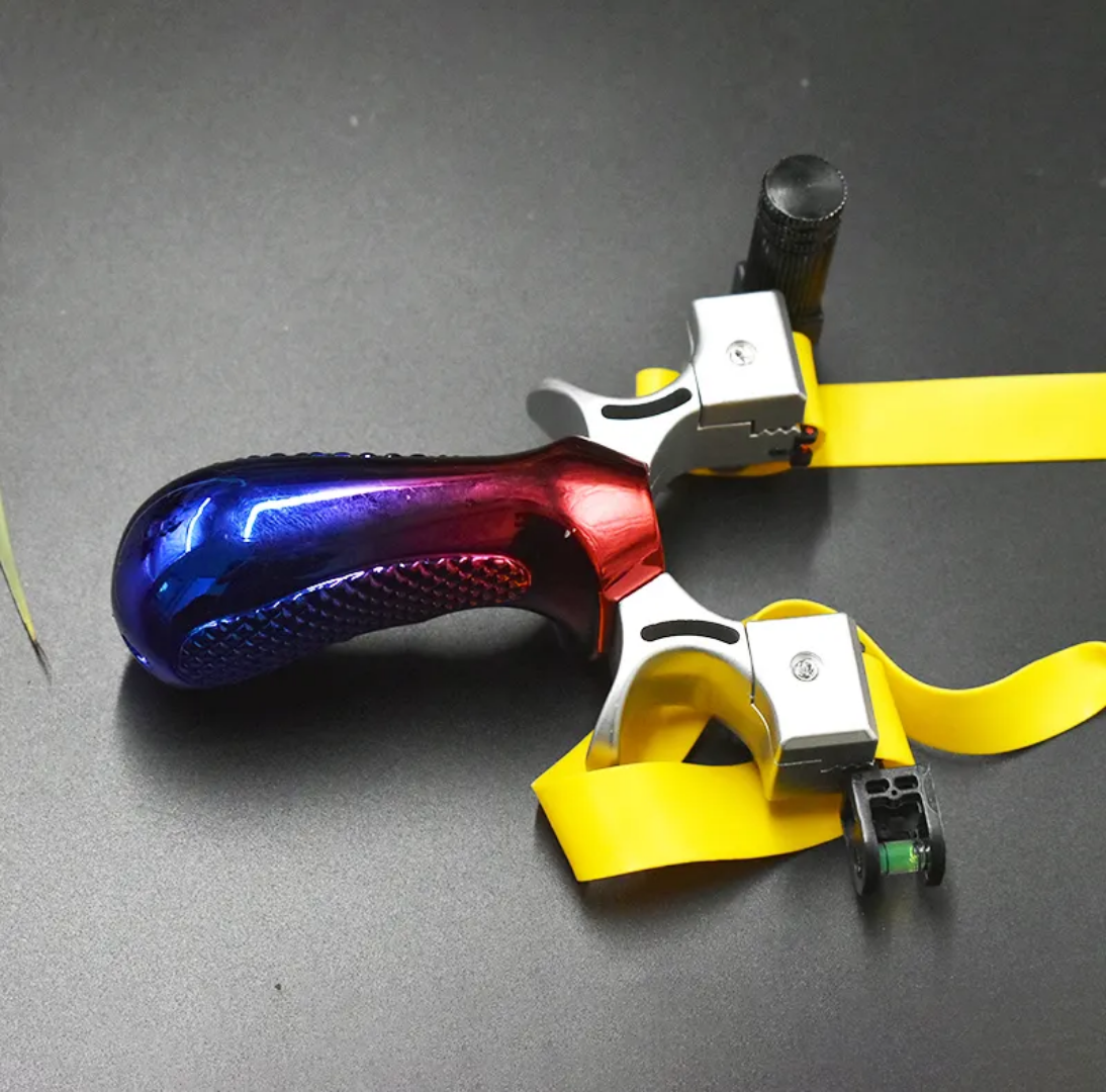 Colourful Hard Plastic Laser Slingshot - Image 5