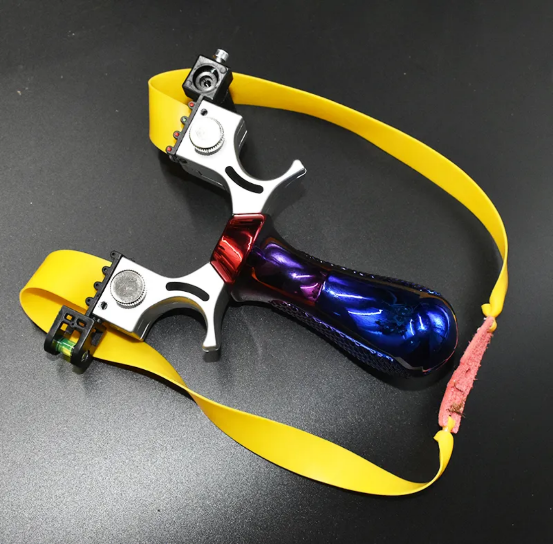 Colourful Hard Plastic Laser Slingshot