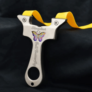 1 Butterfly Slingshot + 1 Rubber Band + 2 Extra Nuts + 1 L Key
