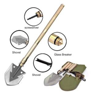 Camping Survival Steel Multifunctional Shovel