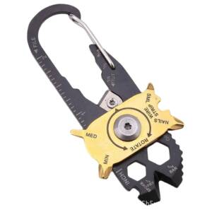 20 in 1 Multifunctional Mini Tool Key Chain Multipurposes   Outdoor Keh Chain
