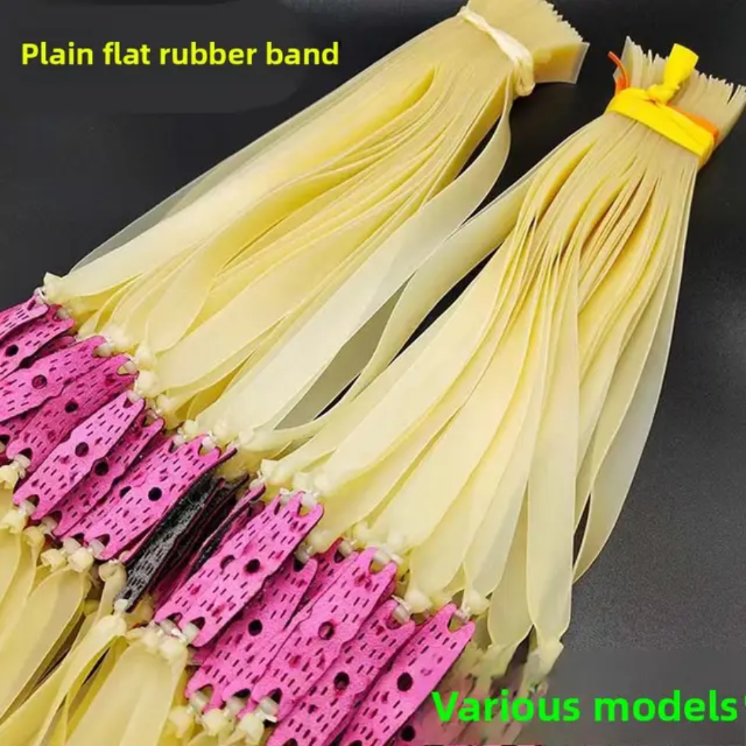 10 Sets 1mm Natural Latex Flate Band For Tactical Slingshots - Image 2