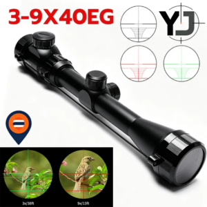 3-9X40EG Aluminum Optical Scop with Red & Green Optical Illumination Reflective Rangfinder