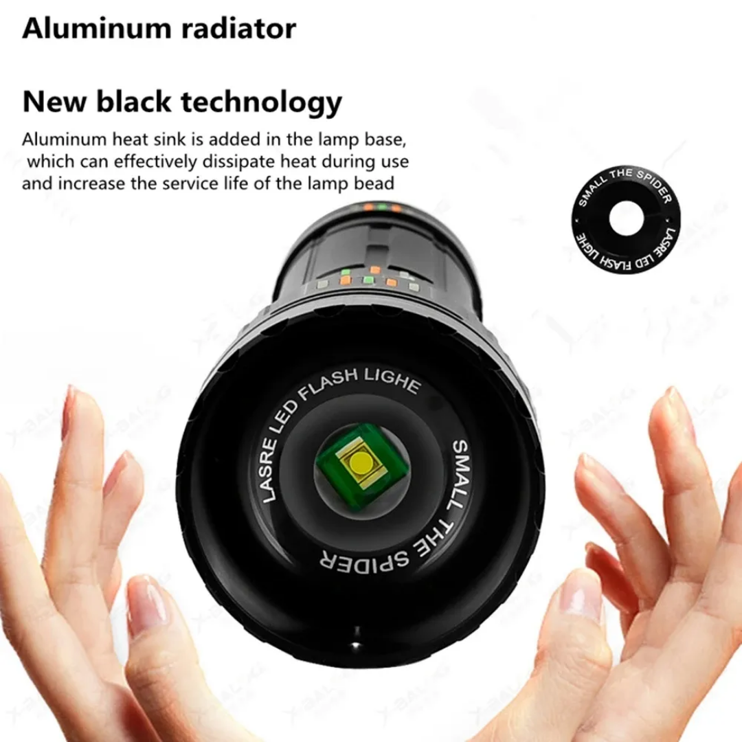 G601 Aluminum alloy tactical LED flashligh - Image 3