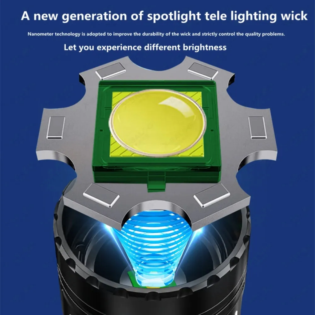 G601 Aluminum alloy tactical LED flashligh - Image 4