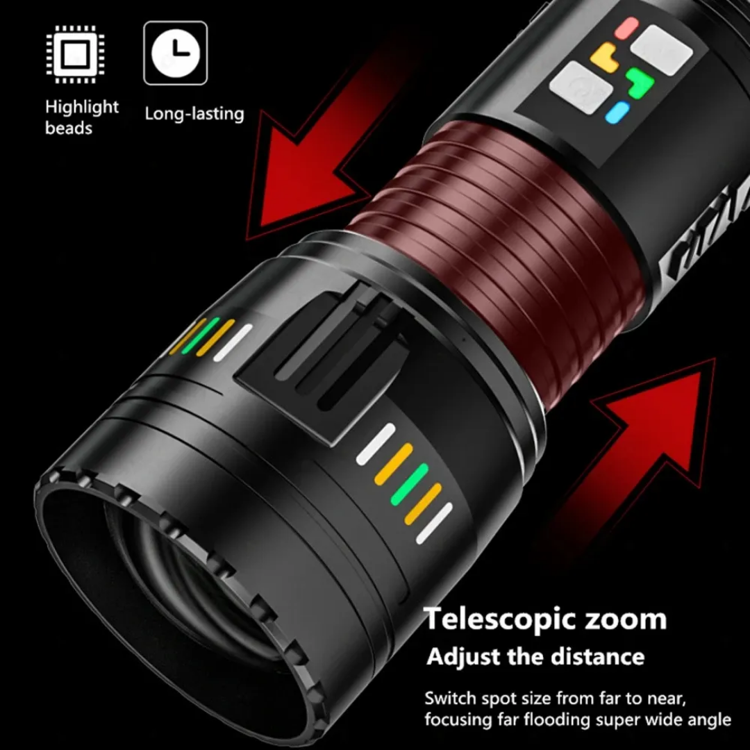 G601 Aluminum alloy tactical LED flashligh - Image 6