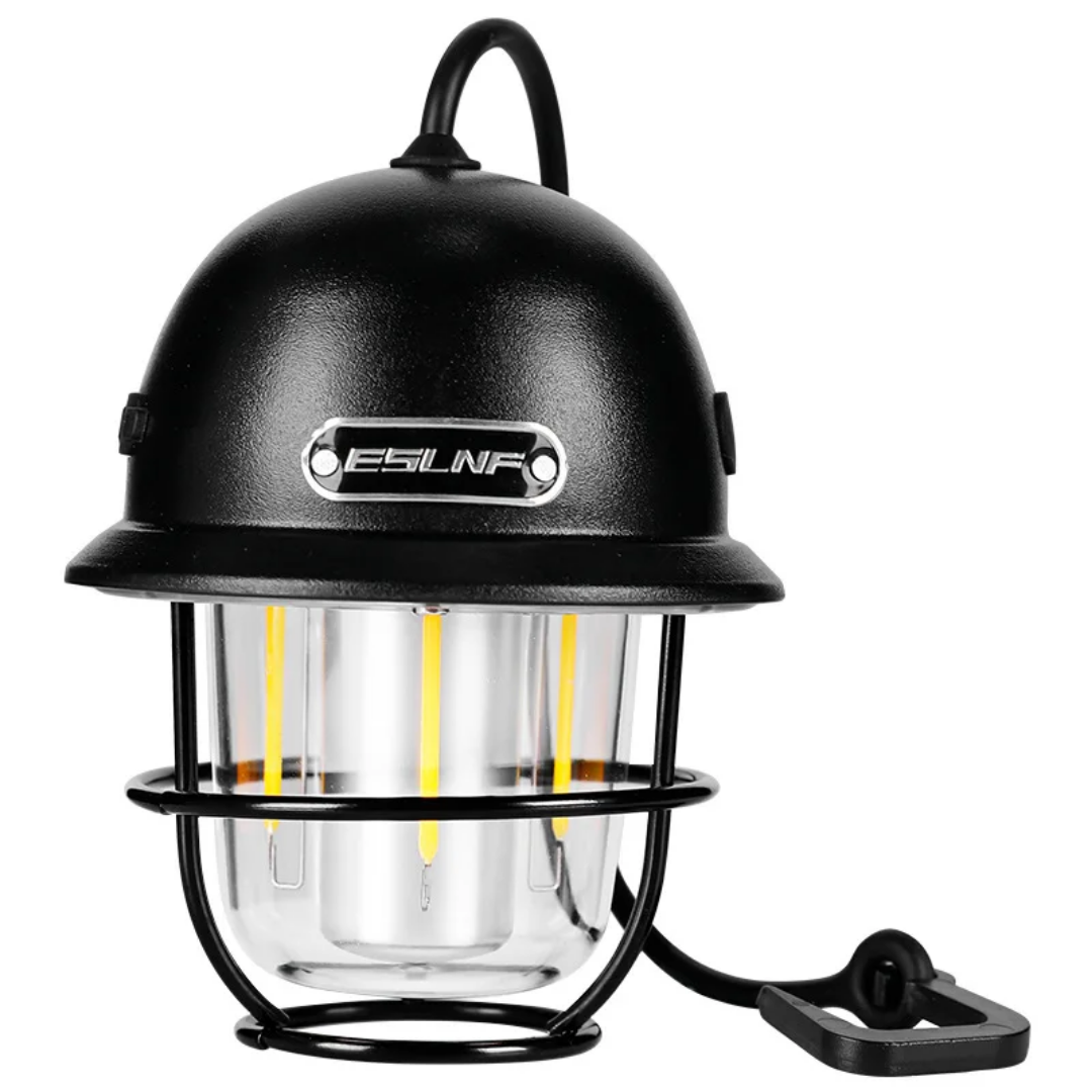 Vintage Portable LED Camping Lantern - Image 4