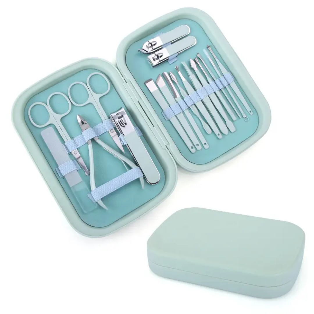 Stainless steel manicure and pedicure grooming set - Image 5