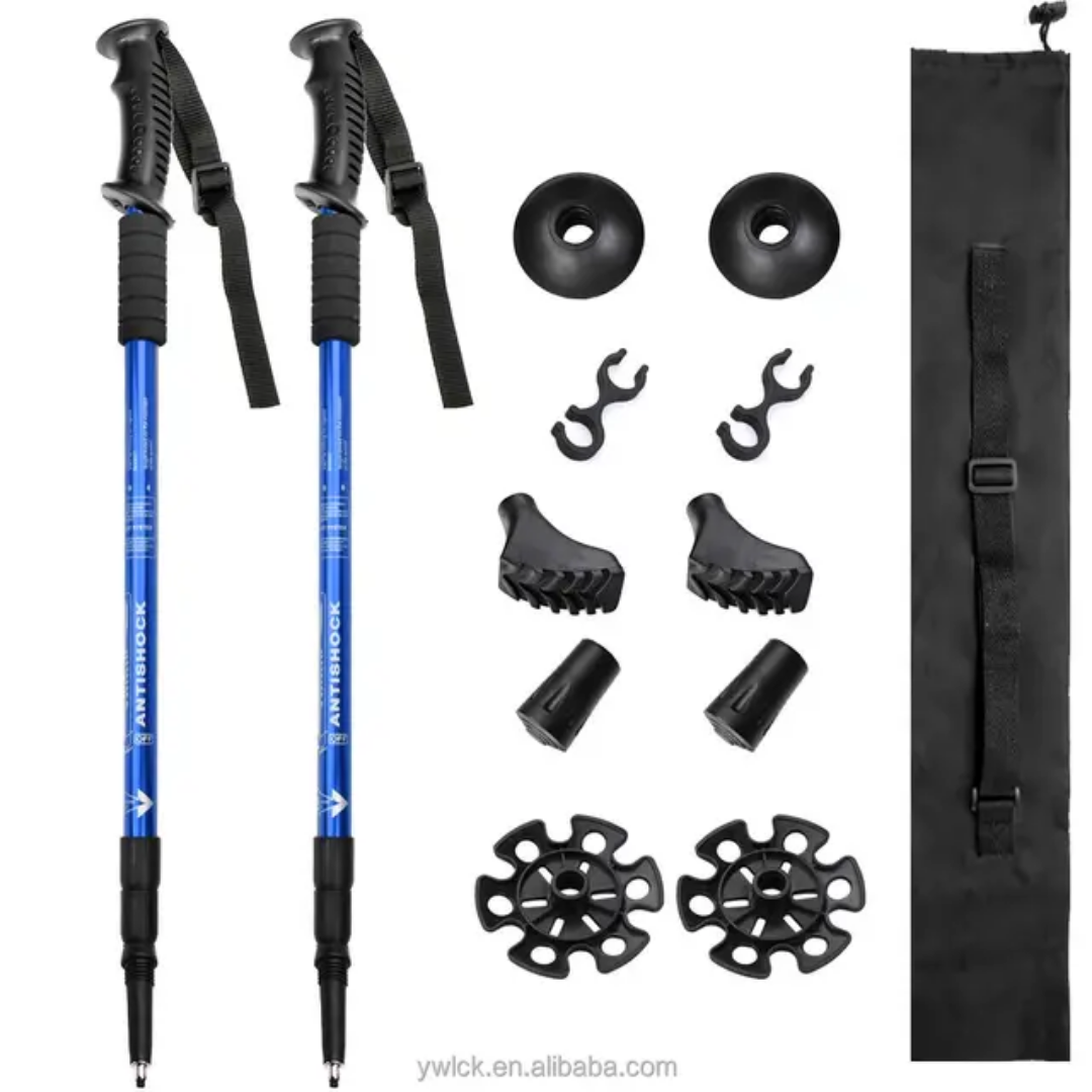 Energia telescopic trekking pole designed for hiking, mountaineering, and trail walking - Image 4