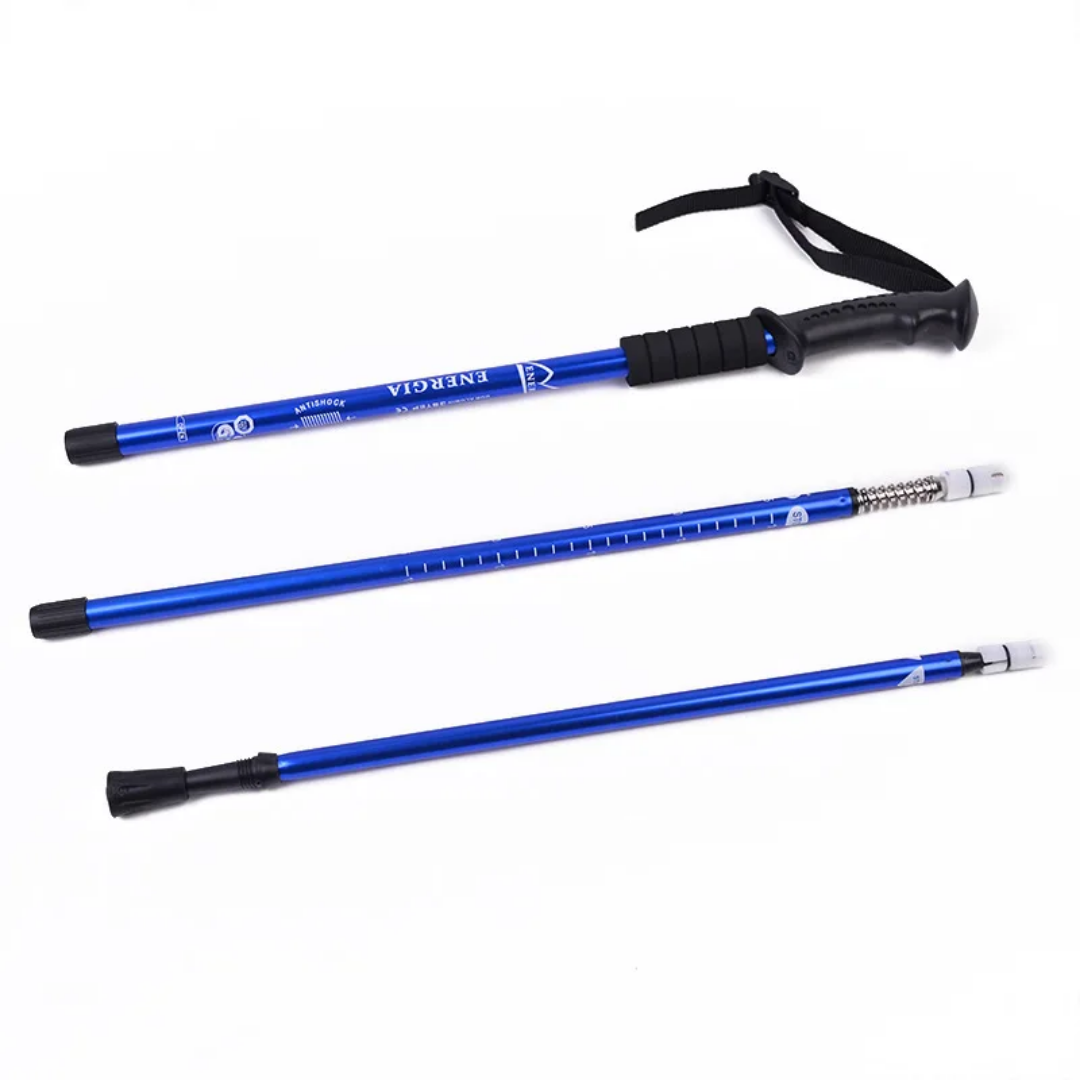 Energia telescopic trekking pole designed for hiking, mountaineering, and trail walking - Image 2