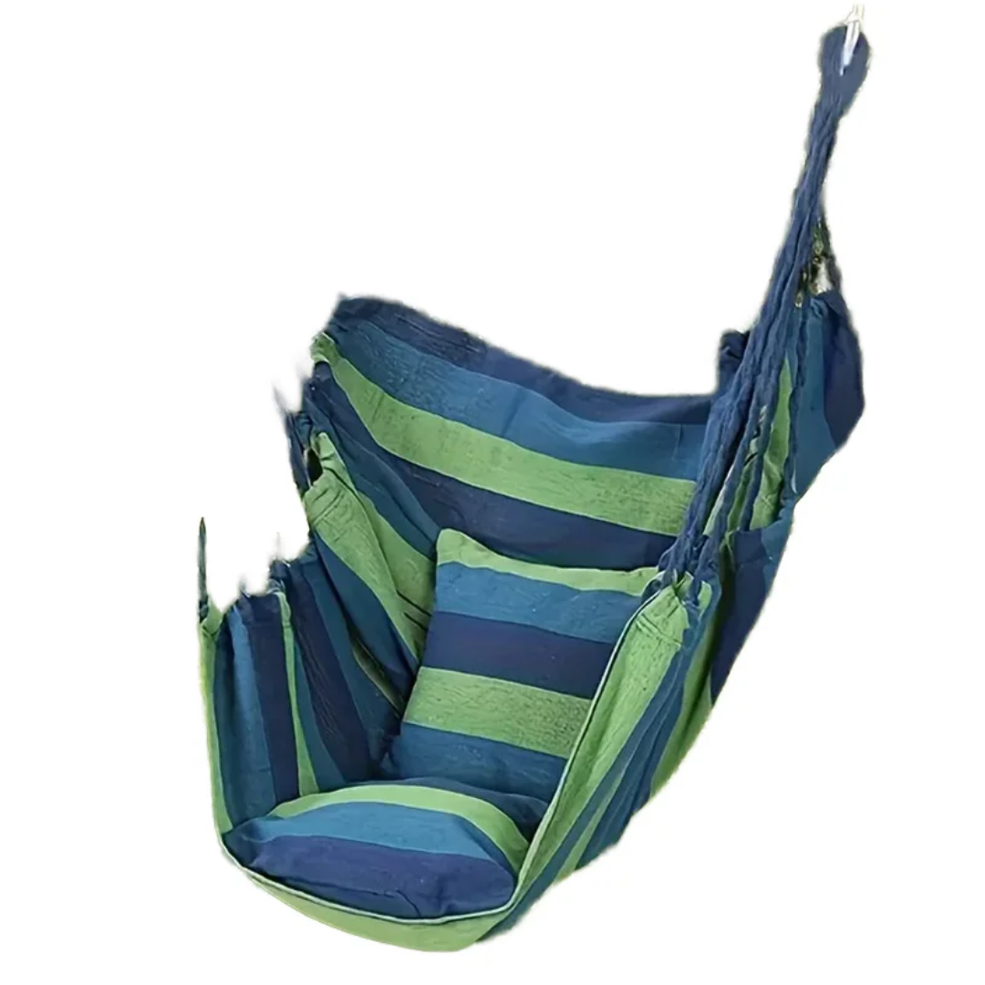 Outdoor Hanging Hammock Chair Swing with Cushions - Image 4