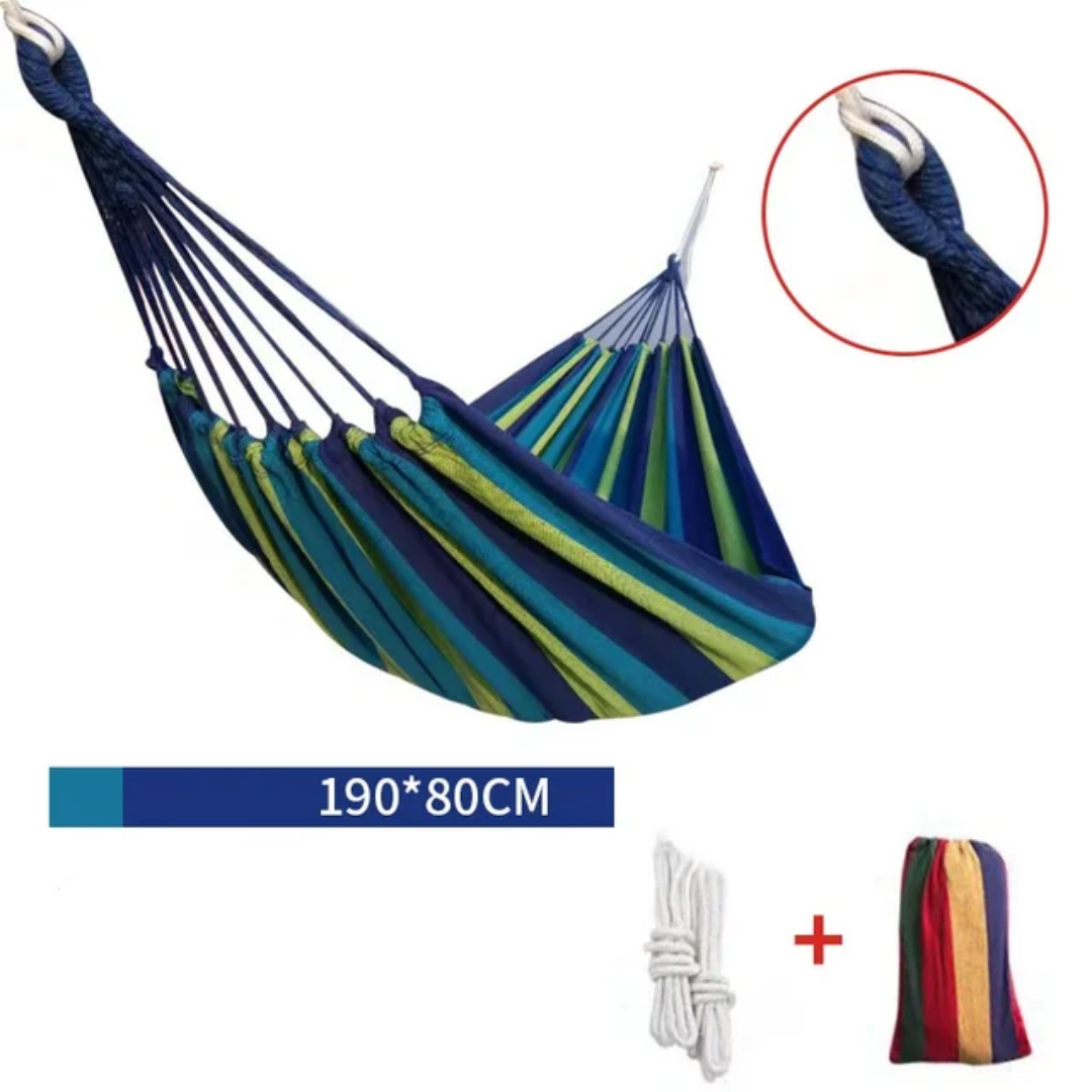 Outdoor Hanging Hammock Chair Swing with Cushions - Image 9