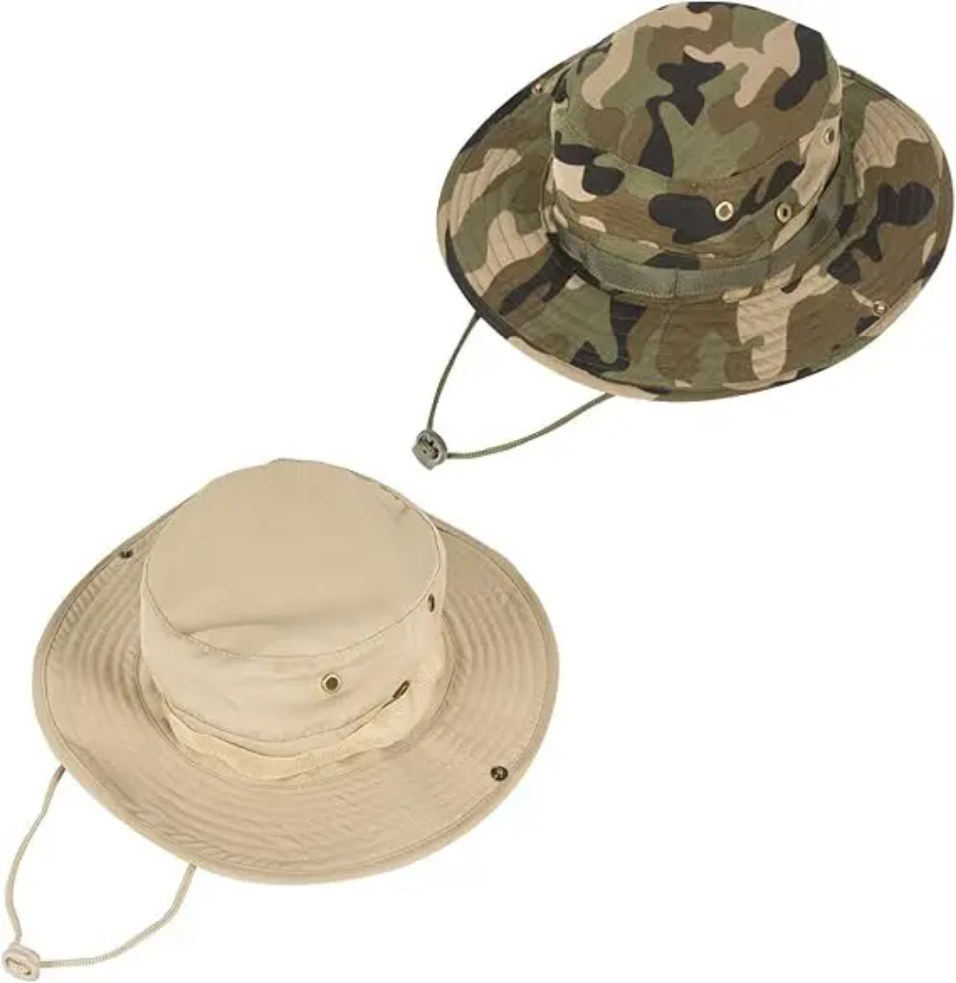 Military-Style Camouflage Boonie Hat - Image 9