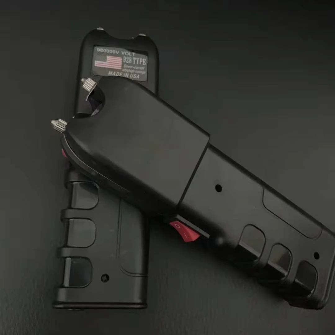 Self-Defense Stun Gun paired with its dedicated charging cable - Image 2