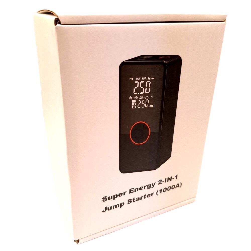 Super Energy 2-in-1 Jump Starter (1000A) - Image 2