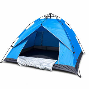 8 Person Automatic hydraulic pop-up camping tent designed for quick and effortless setup.